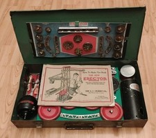 Gilbert Erector Sears Set Late 1930's No. 6 Complete w/ P-56G Motor  Manual