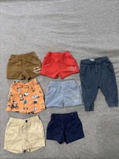 Boys 3-6m Summer Clothes Lot Of 17 Pieces, Shorts, Swimsuit, One Pieces, Shirts