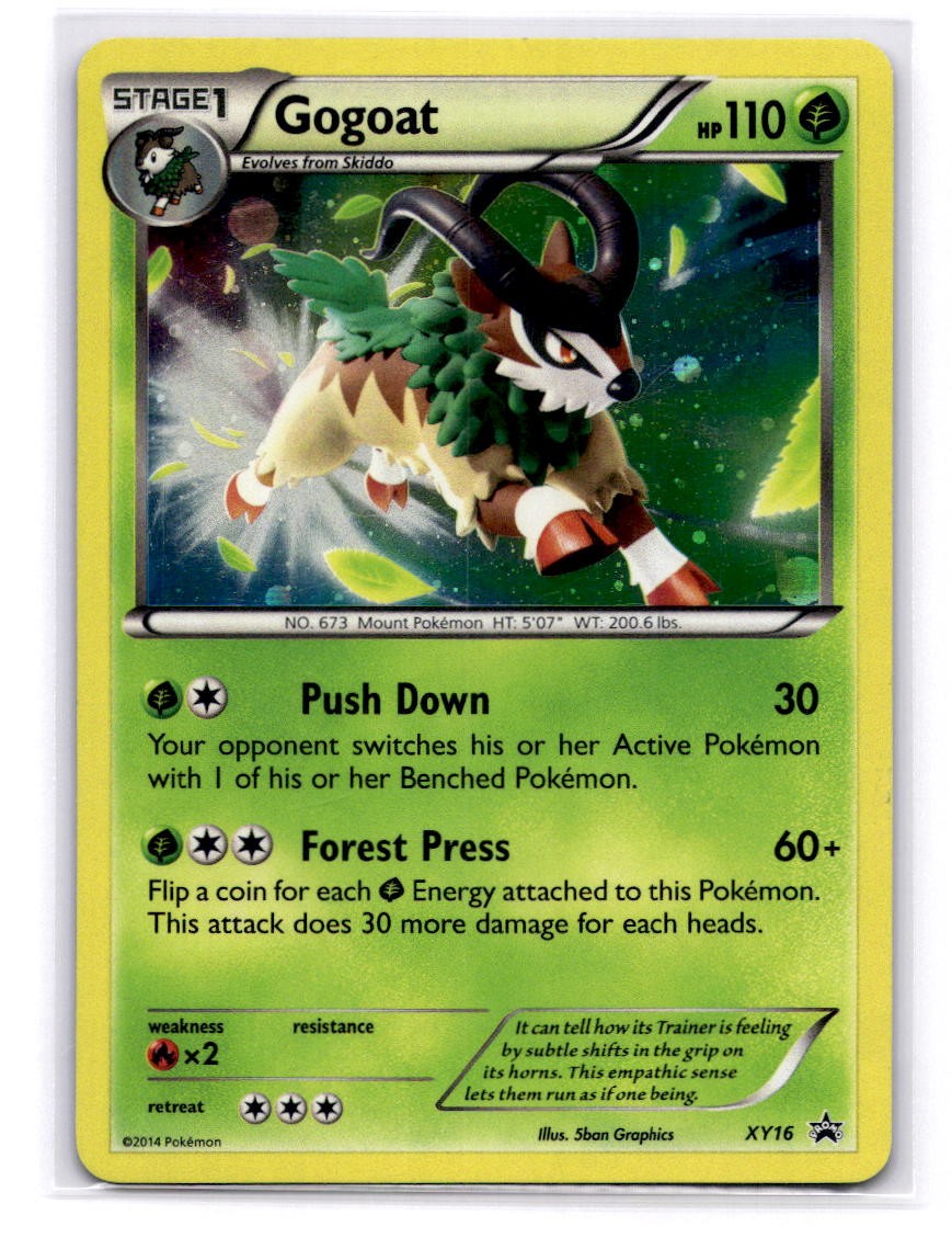 Gogoat - XY Promos XY16 Holo MP