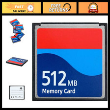 512MB CompactFlash Memory Card Type I for Cameras  CNC Tool Storage - Fast Read
