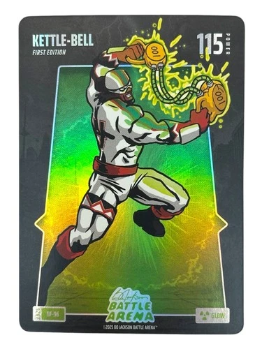 2025 Bo Jackson Battle Arena Kettle Bell Ketel Marte Battle Foil Glow 115