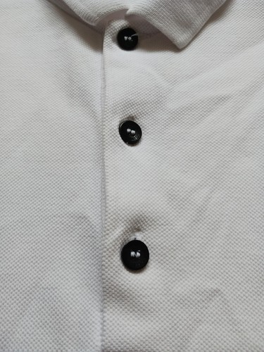Versace Collection Polo Shirt White Black Medusa Embroidery Size Uk XL Authentic - Picture 6 of 11