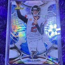 Topps 2015 Finest Matt Ryan #30 Atlanta Falcons Diamond Refractor /60