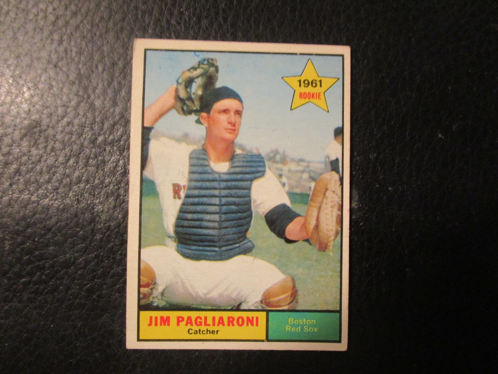 1961  TOPPS#519 JIM PAGLIARONI   RED SOX      EX+/EXMT