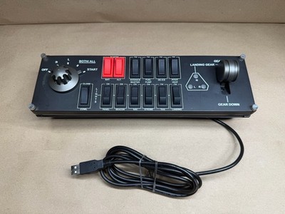 Logitech G Saitek Pro Flight Switch Panel PZ55 *Read*