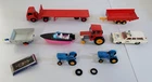Y-549 VINTAGE COLLECTION OF LESNEY MATCHBOX TOY VEHICLES AND ACCESSORIES!