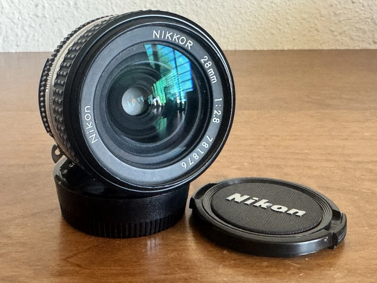 Nikon NIKKOR f/2.8 Camera Lenses 28mm Focal for sale - eBay