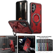 For Samsung Galaaxy A57 A37 A26 A16 A05 A56 Magnetic Rotatable Ring Stand Case