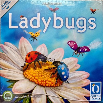 Ladybugs Queen Games Familienspiel Kinderspiel Brettspiel Legespiel Strategie