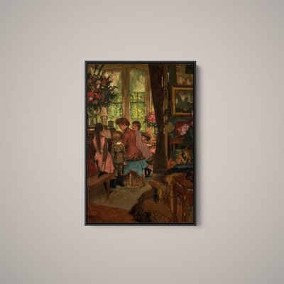 James Tissot - Kathleen Newton at the Piano - Art Print on Paper or Canvas