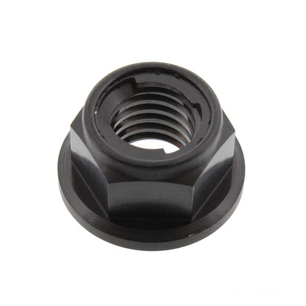 Kettenrad Mutter Selbstsichernd M8X1.25Mm Titan Schwarz FüR Yamaha YZ 490 82-88-image