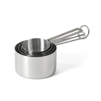 Richburn 4-Piece Stainless Steel Measuring Cups Set   Durable and Accurate Ki...