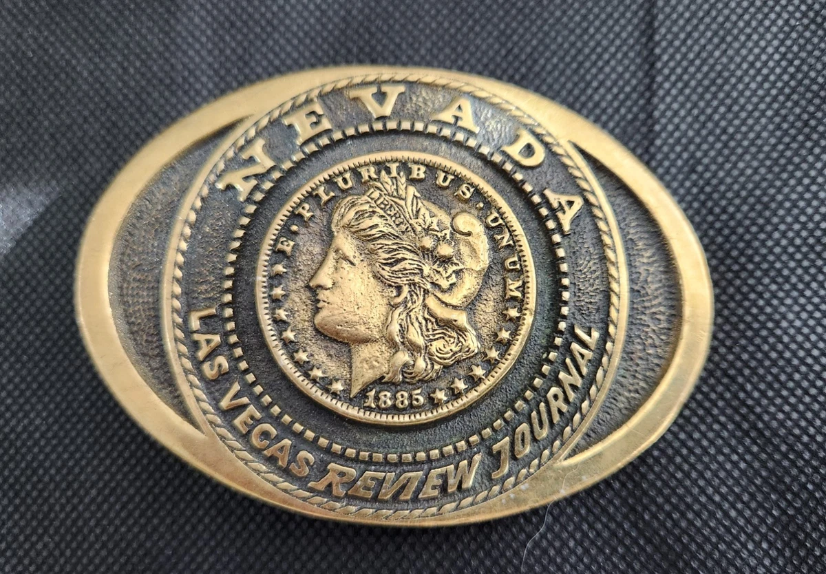 Colorado Bison Belt Buckle Solid Brass United Banks Heritage Mint Registered Heritage Mint Buckle In Vintage Belt Buckles for sale | eBay main image 2