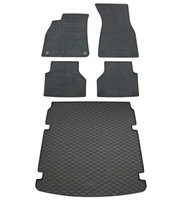 Gummi FußMatten Kofferraumwanne FüR Audi A6 C8 + A7 C8 2018- Set Gummimatten
