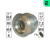 ERA Generatorfreilauf ZN5532 FüR Opel Vectra Caravan Z02 CC Signum Z03 Zafira