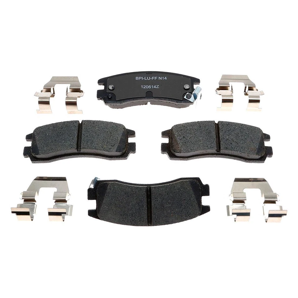 For 2005 Chevrolet Monte Carlo Front Rear Brake Rotors & Ceramic Brake Pads - Image 2 of 4