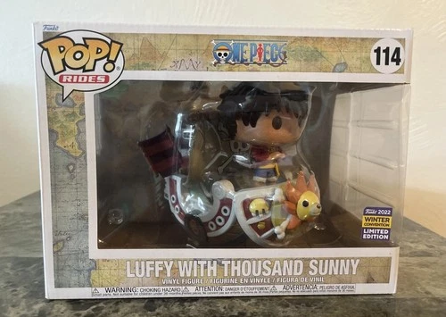 Funko Pop Luffy Thousand Sunny One Piece DAMAGED Broken Mast Sail AS IS READ