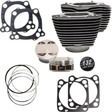 S&S Cycle 132" Big Bore Highlighted Cylinder Piston Kit Harley M8 Milwakue 114