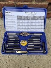 Irwin Hanson 26317 41 Pc. Metric Hex Tap & Die Set.