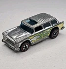 Hot Wheels Redline Alive '55 Nomad Super Chromes Vintage Original