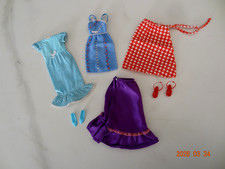 Lot tenues chaussures vintage Skipper Mattel années 1970 # 4223 1383 7259 2756