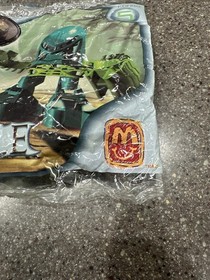 2001 McDonald&rsquo;s LEGO BIONICLE Kongu #5 Sealed Polybag Happy Meal