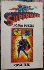 Superman 200 Piece Jigsaw Puzzle 1973 Complete
