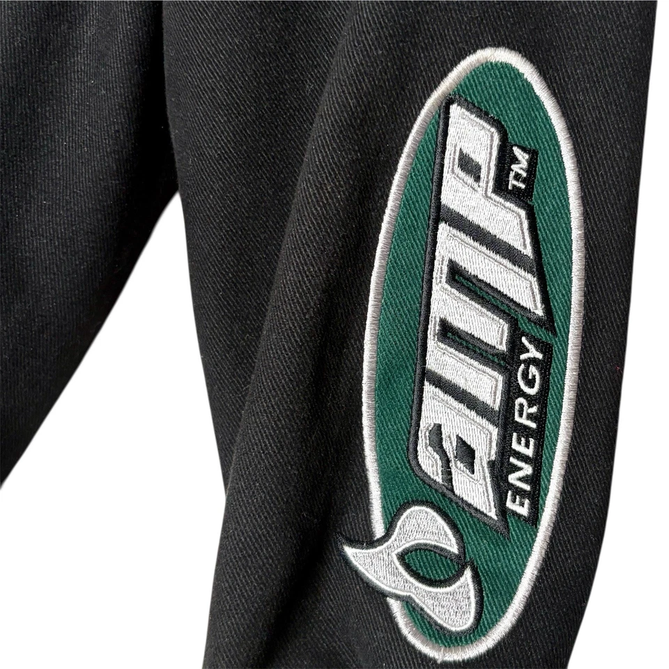 Vtg Dale Earnhardt Jr Amp Energy Green NASCAR Jacket Mens Large Chase Authentics - Image 4 of 4