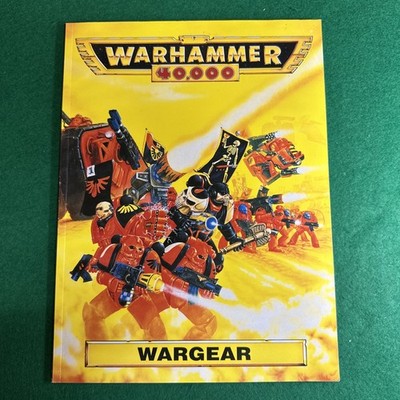Warhammer 40k Codex Wargear Supplement Book 2nd Ed Games Workshop VGC 90s GW  