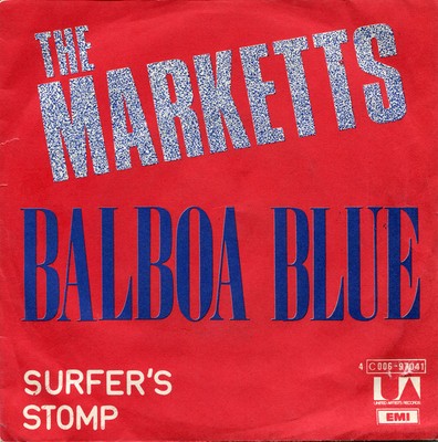 The Marketts - Balboa Blue / Surfer's Stomp (7'') (Mint (M)) - 3454127178