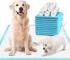 Extra Large Dog Pads 30"X26" 40 Count , Thicker Pet Training and Puppy Pads, Su