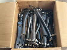 Vintage Partia 10 Mieszane drewniane skrzypce Tailpiece W/Hill Fine Tuner 9", 9 1/2"