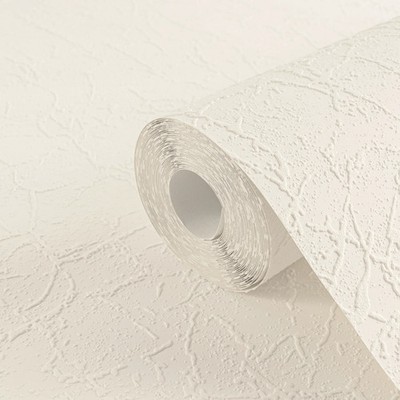 A.S. Création Simply White, Unis, weiß 251718