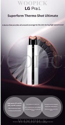 LG Pra.L SUPER FORM Thermashot Ultimate Facial Massager Skin Care
