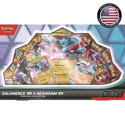 Salamence ex & Reshiram ex Premium Collection Box