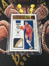 2019 Panini Encased Nickeil Alexander-Walker Rookie Label Materials Patch /25