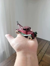 Vintage 1930's Kilgore Cast Iron Take-Apart Toy Truck Wrecker