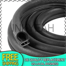 20FT Rubber Seal Weather Strip for Car SUV Door Window Lock Trunk Hood Edge Trim