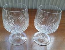 2 QUALITY BRANDY GLASSES