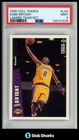1996 UPPER DECK COLLECTORS CHOICE LOS ANGELES LAKERS #LA2 KOBE BRYANT PSA 9