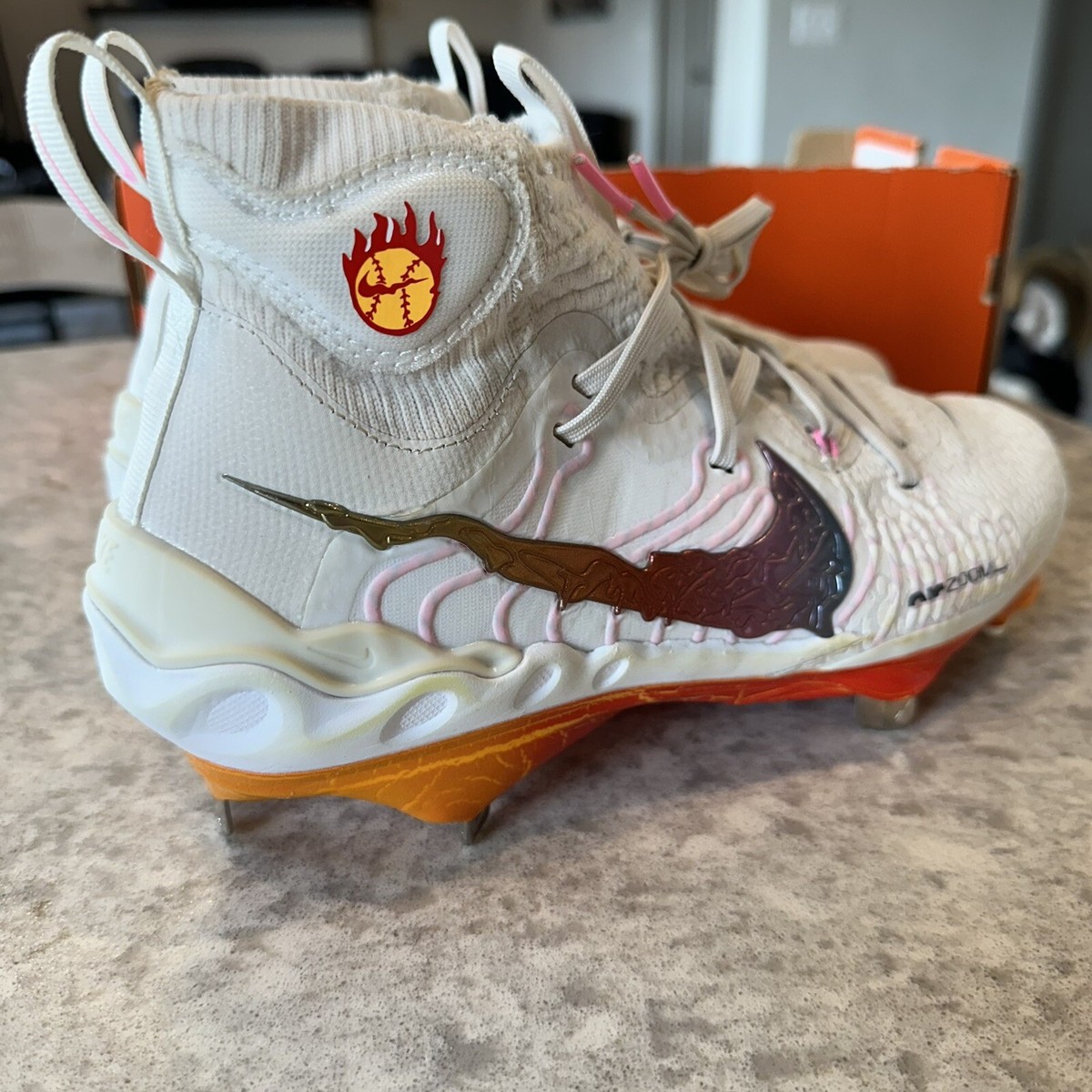 Size 7.5 - Nike Baseball Alpha Huarache NXT NRG 'Phoenix