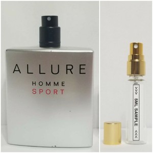 edt allure 5ml homme eau toilette chanel spray sample sport