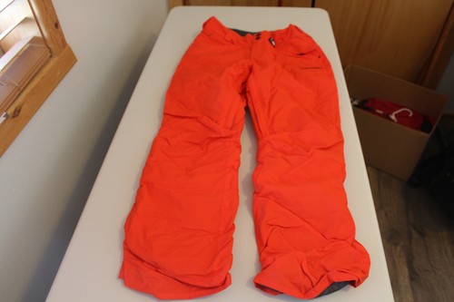 Volcom red/orange ski/snowboard pants 