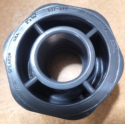 2'' x 3/4'' Spears/Lasco 837-248 PVC Sch 80 Reducer Bushing (SPGxS)  FREE SHIPPING