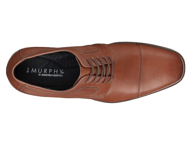 New Mens Johnston & Murphy Novick Cap Toe Oxfords Leather Dress Shoes Size‎ 13 D Men main image 2