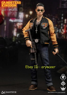 DAMTOYS GK017 Gangsters Kingdom 1/6 Club 2 Van Ness Figure Model