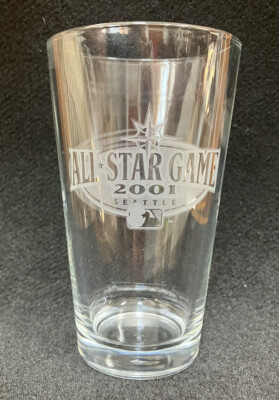2001 MLB All Star Game Seattle, WA - Pepsi Pint Glass 