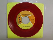 UNDERDOGS: Love’s Gone Bad 2:27- Same-U.S. 7" 1966 V.I.P.- 25040 DJ On Red Vinyl