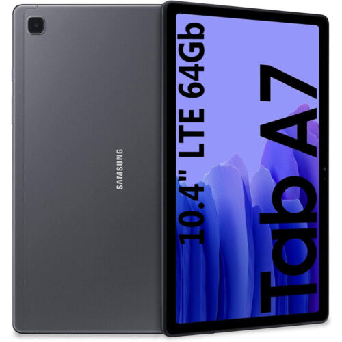 SAMSUNG Galaxy Tab A7 SM-T505 10,4" LTE 64GB Tablet GEPRÜFT TOP ZUSTAND &MwSt - Picture 1 of 2