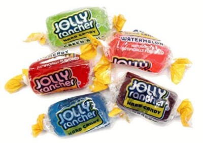 Jolly Rancher Assorted Wrapped Candy 6 Pounds Bulk Hard Candies